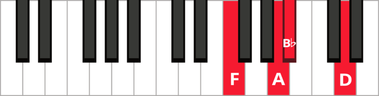 Chords in the Key of B-Flat – Free Piano Lessons Online | The Note ...
