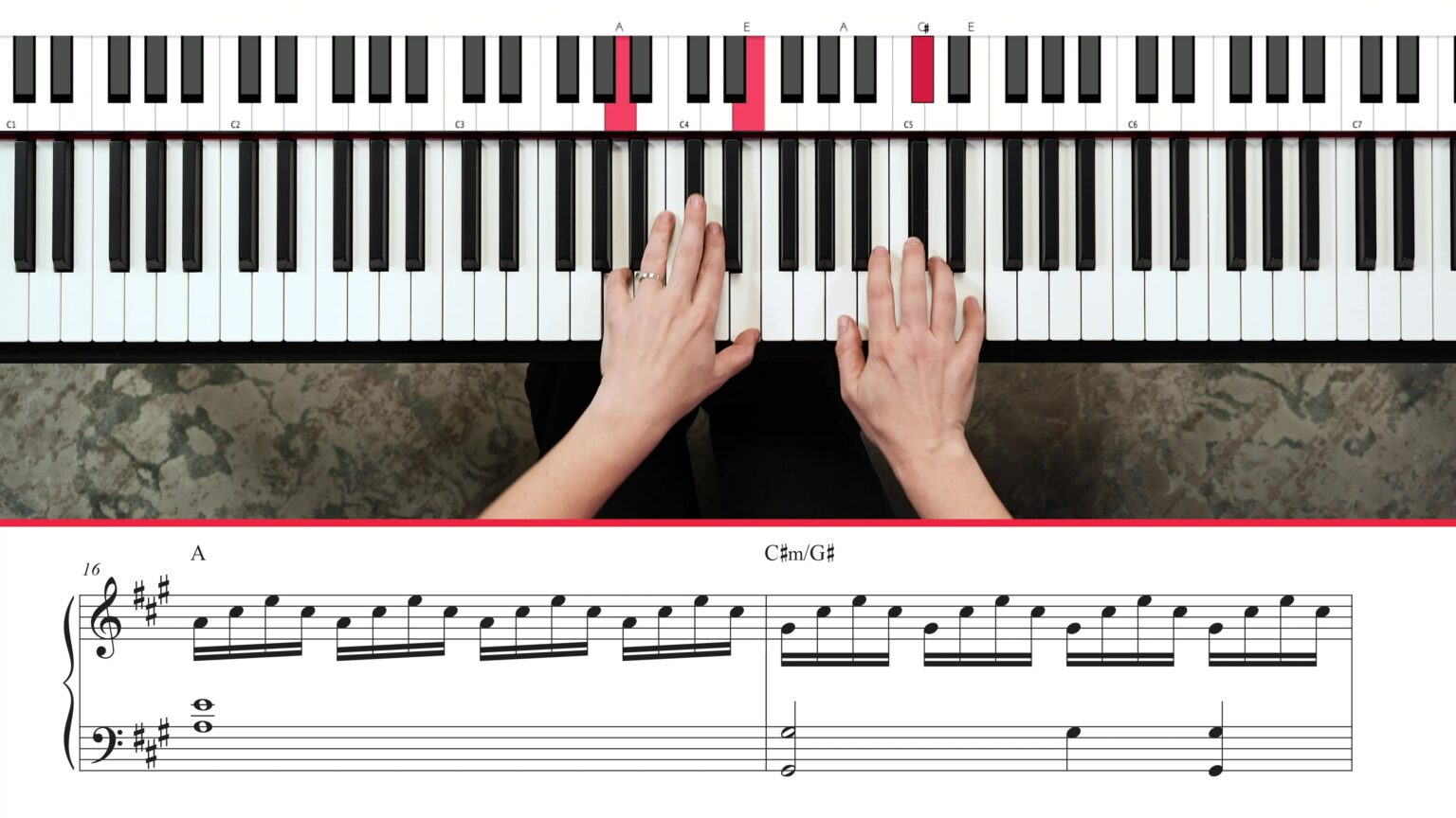 Chord Pattern Examples Beautiful Piano Chord Patterns - Beginner Lesson